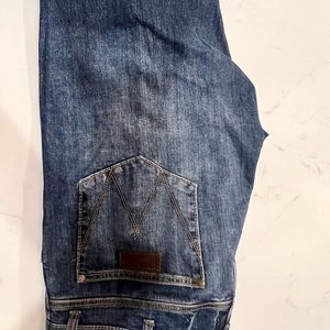 Wrangler, Retro, slim fit, straight leg, blue jeans, WLT88BZ, size 36x34